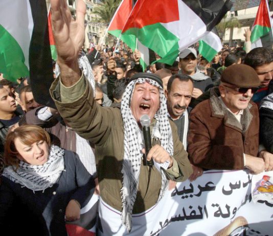 Palestinians all over the occupied territories and Gaza were rising up to defend their capital Jerusalem – see pages 6&7