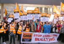 Great Western Hospital staff on strike in Swindon against Carillion ‘bullying’ – Carillion has gone into liquidation