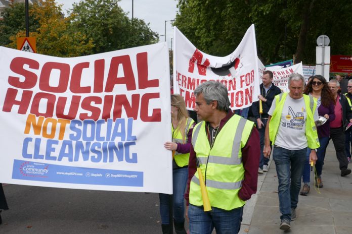 Residents have been campaigning very determinedly to stop the Haringey Development Vehicle privatisation scheme