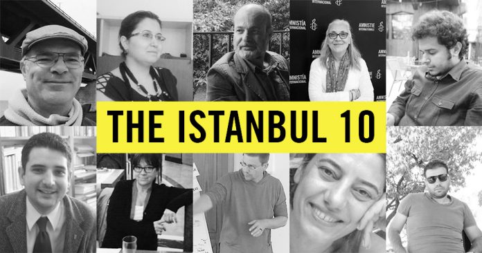 Ten Amnesty International employees, detained by the Turkish state last year – eight spent over four months in prison