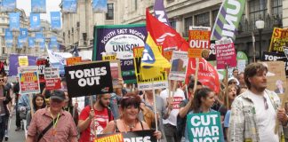 Workers who marched to Parliament Square on July 1st understood that nothing can get better until the Tories are put out