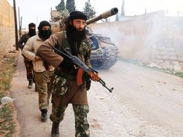 Terrorists in Eastern Ghouta – they have been beaten by the Syrian army and its allies who have retaken the region