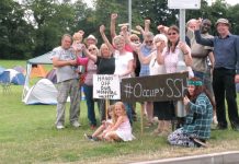 Staffordshire residents occupied Stafford Hospital grounds for eight months to stop the closure of the hospital’s A&E Department