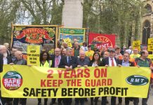 The RMT is in the front rank of the struggle to keep guards on trains and to renationalise the entire rail network
