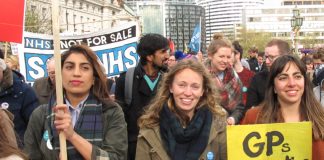 GPs turned out in force to support striking junior doctors during their year-long struggle – GP practices are under attack from Tory NHS cuts