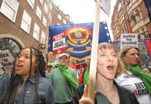 The community and firefighters united in demanding ‘Justice for Grenfell’ on a joint march with the FBU last month