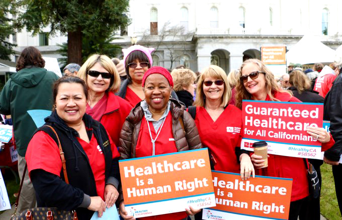 Nurses demand better health care in the US – US unions have accused the Supreme Court of bringing in laws to stop union building