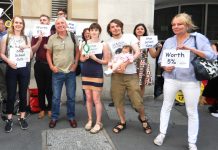 Teachers lobbying the Department for Education earlier this month demanding a 5 per cent pay rise will be angry their 3.5 per cent pay rise is a pay cut