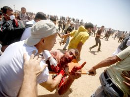 Young Palestinians are suffering terrible injuries at the hands of Israeli troops on the Gaza-Israel border