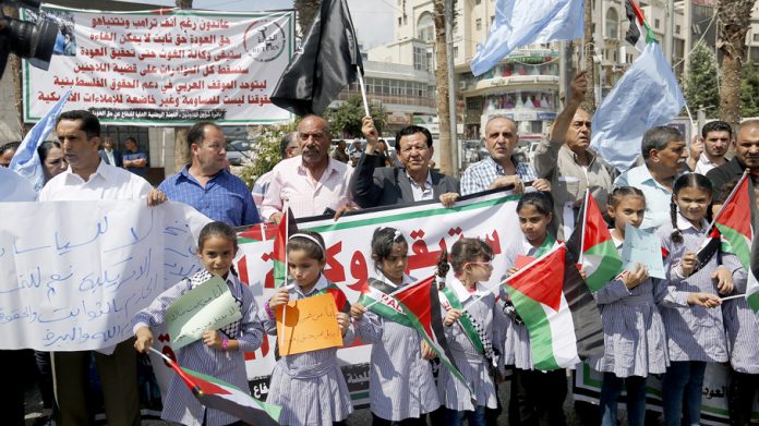 DEPRIVING Palestinian refugees of their basic rights is  a recipe for trouble, says PLO official Hanan Ashrawi. Depriving 5.3 million Palestinian refugees of their right to education, health and work by dismantling the international agency that has been t