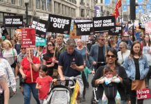 John McDonnell was the moving force behind last July’s ‘Tories Out!’ march on Parliament