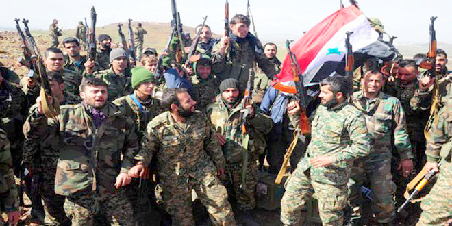 Syrian troops confident of liberating the whole of their country