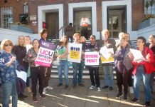 Striking Lewisham Southwark College lecturers are determined to win a pay rise after years of no increments