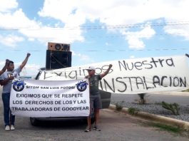 Sacked Goodyear workers fighting to get their jobs back