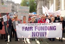 Over 1,000 heads marched on Downing Street yesterday with a clear message for Chancellor Hammond!