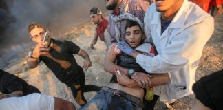 Young Palestinian shot by Israeli forces on Gaza’s eastern border on Friday