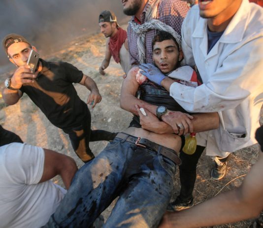 Young Palestinian shot by Israeli forces on Gaza’s eastern border on Friday