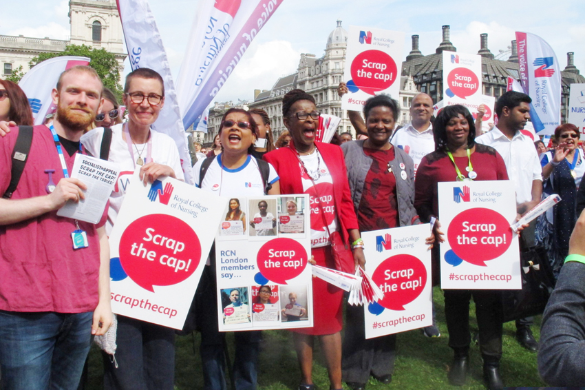 Nurses are very angry over pay! RCN nurses have already sacked their leadership over the issue