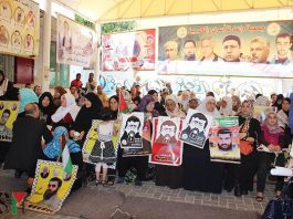 Palestinian hunger striker Khader Adnan stops drinking water after 57 days Rally in Gaza for Khader Adnan, he has been on hunger strike in an Israeli prison since September 2nd