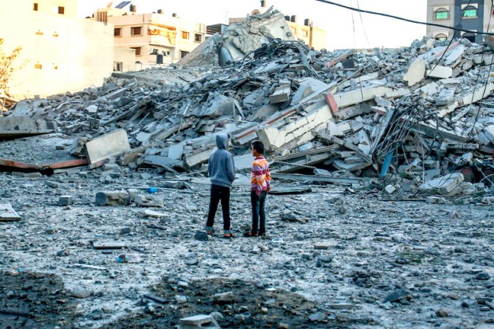 The recent Israeli bombing of Gaza claimed 14 Palestinian lives