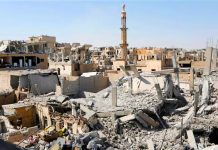 Massive damage to Raqqa after US-led coalition bombing – raids are continuing with many more dead