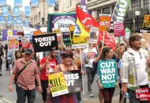 After the 2017 general election Labour Shadow Chancellor John McDonnell called a march on Parliament to kick the Tories out  – this still has to be done