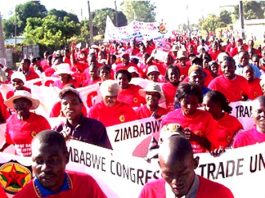 Zimbabwe Congress of Trade Unions (ZCTU) march – teachers begin an indefinite strike today