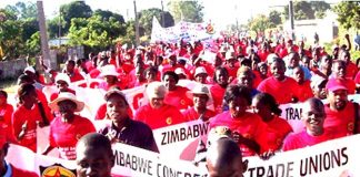 Zimbabwe Congress of Trade Unions (ZCTU) march – teachers begin an indefinite strike today