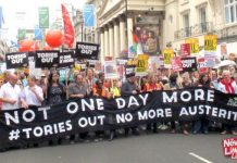 John McDonnell took the lead after the 2017 general election to organise a demonstration to Parliament to bring the Tories down, urging ‘Not One Day More ’