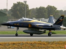 Iranian-Built Fighter Jets On Display At National Army Parade