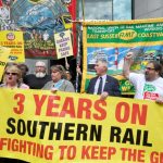 RMT trains lead front