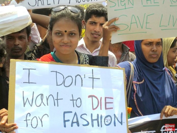 Garment workers in Bangladesh are not prepared to die for fashion