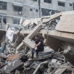 Feature The effects of the destruction caused by the Israeli bombardment of Gaza City93