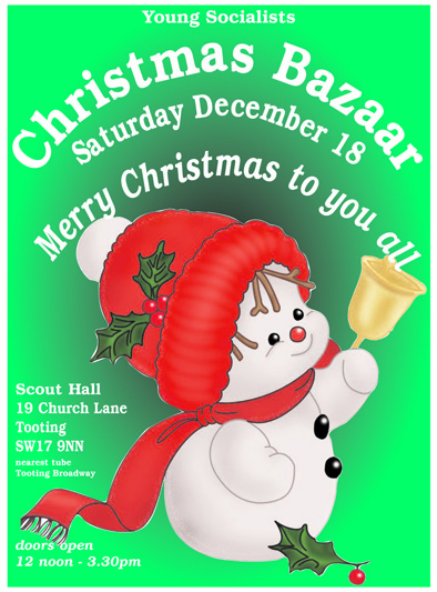 Christmas Bazaar Poster