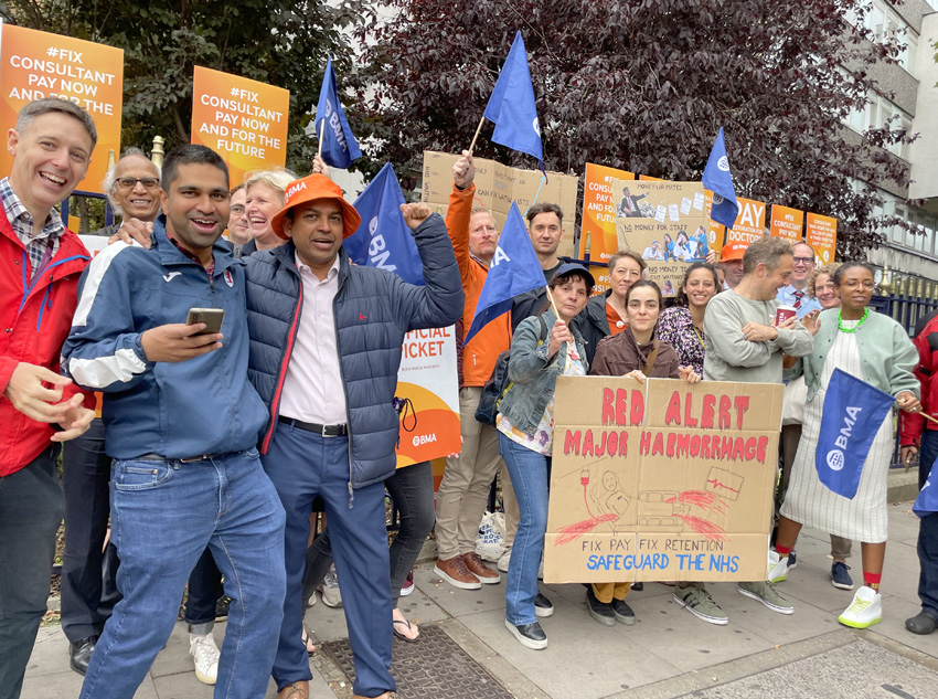 TORIES DECLARE WAR ON BMA! –TUC must call a general strike now demands  Chingford ASLEF chairman - Workers Revolutionary Party