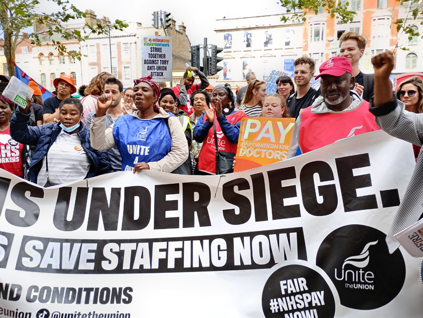 TORIES DECLARE WAR ON BMA! –TUC must call a general strike now