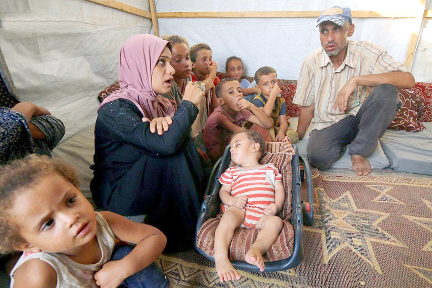 11-month-old Abdul Rahman Abu Al-Jadyan has been identified as the first polio case in Gaza, contracting the disease at a displacement centre in Deir al-Balah