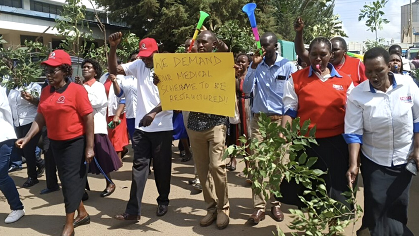‘This strike will persist until justice is served!’ 2,000 Kenya postal workers unpaid for 6 months!